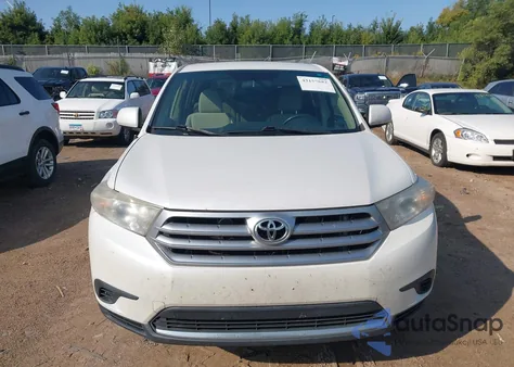 2012 Toyota Highlander Se из США, поврежденный, VIN 5TDBK3EH0CS123558